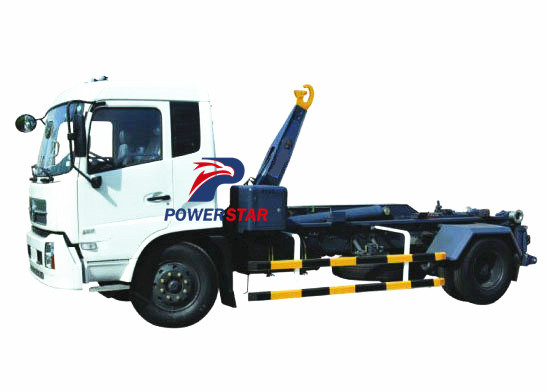 Arm hook lift truck