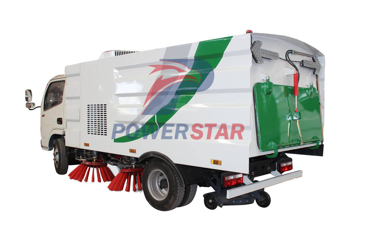 Waste collection road sweeper Isuzu 6m3