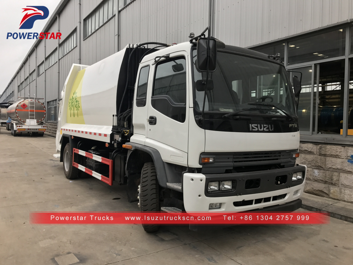 Philippines - 1 Unit 14cbm FTR FVR Isuzu Refuse Compactor Vehicle