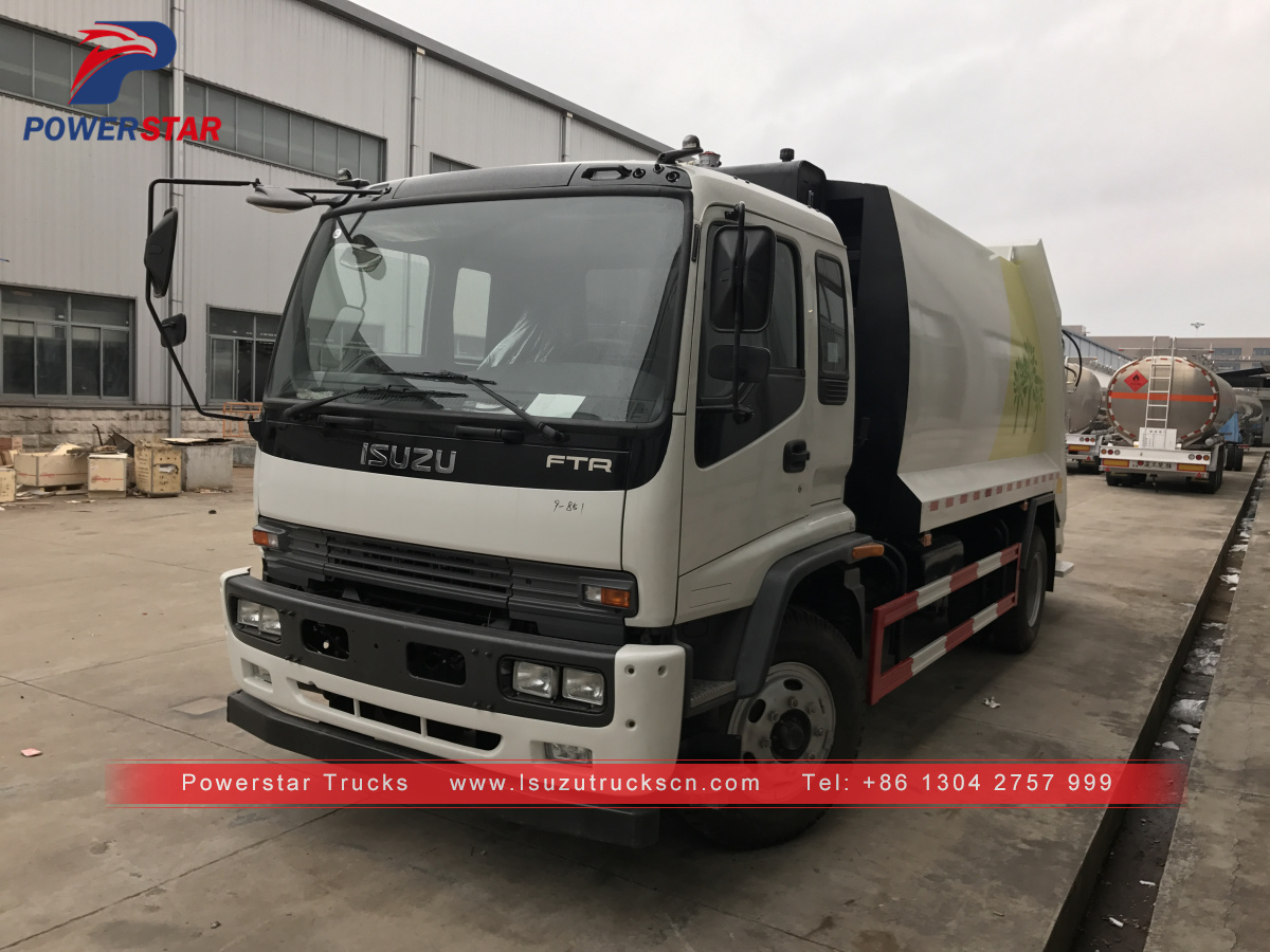 Philippines - 1 Unit 14cbm FTR FVR Isuzu Refuse Compactor Vehicle