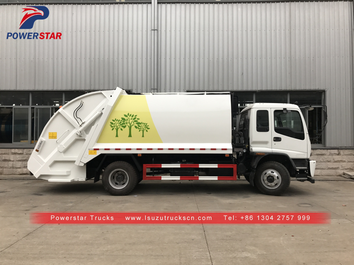 Philippines - 1 Unit 14cbm FTR FVR Isuzu Refuse Compactor Vehicle