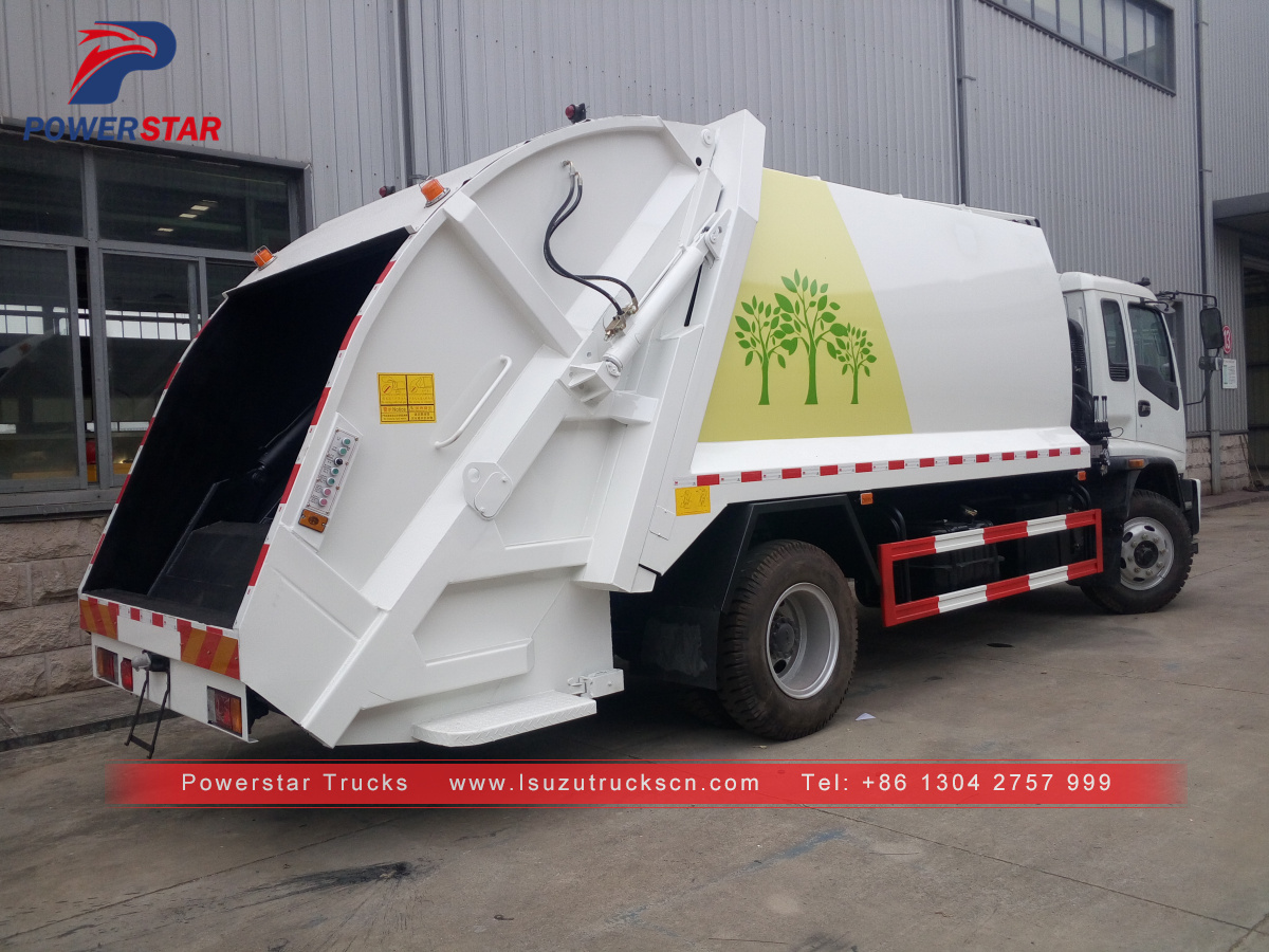 Philippines - 1 Unit 14cbm FTR FVR Isuzu Refuse Compactor Vehicle