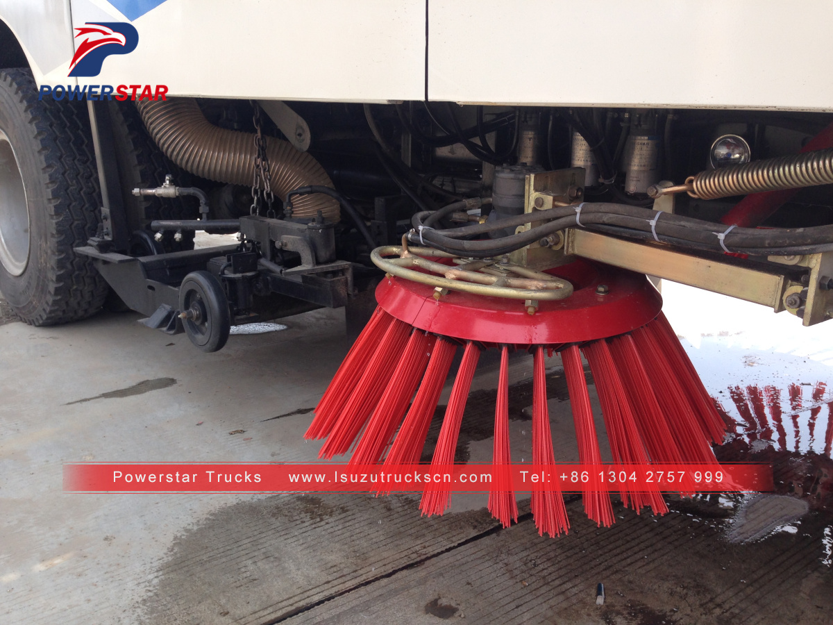 FTR FVR high performance Brush road sweeper Isuzu