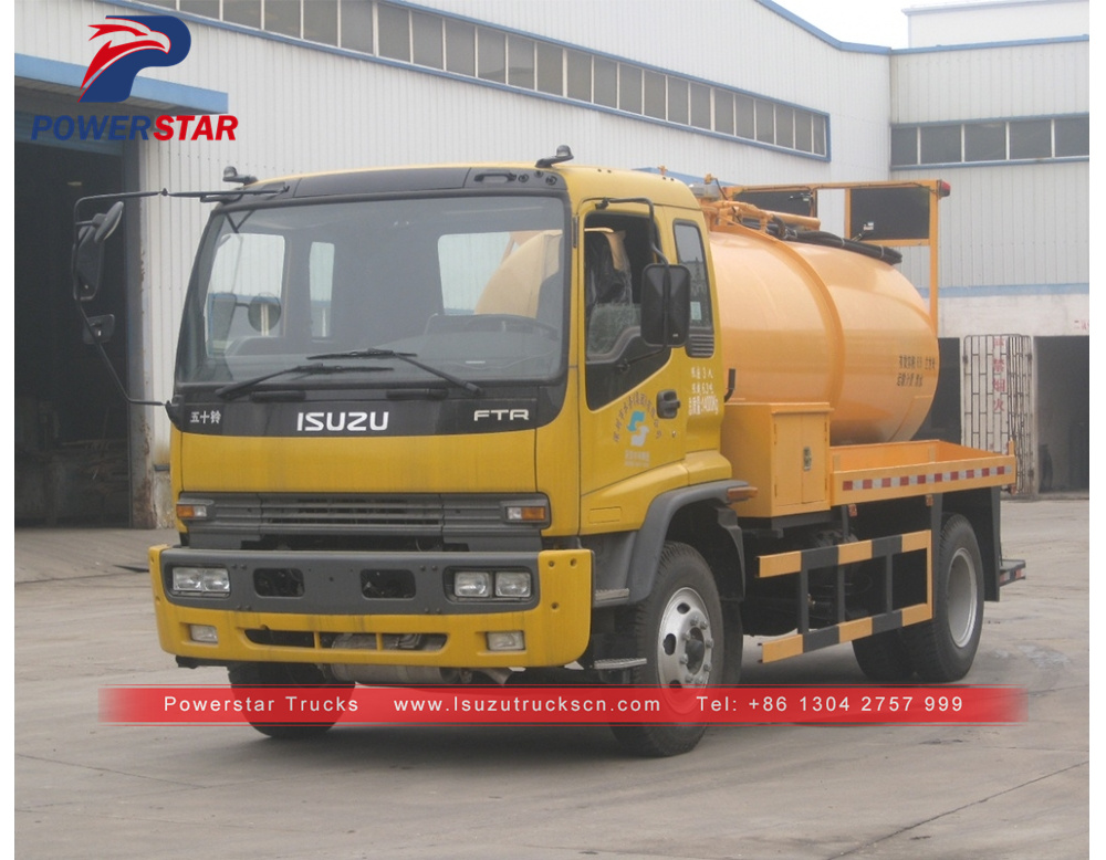 Philippines ISUZU High Pressure Sewer Jetting and Flushing Truck