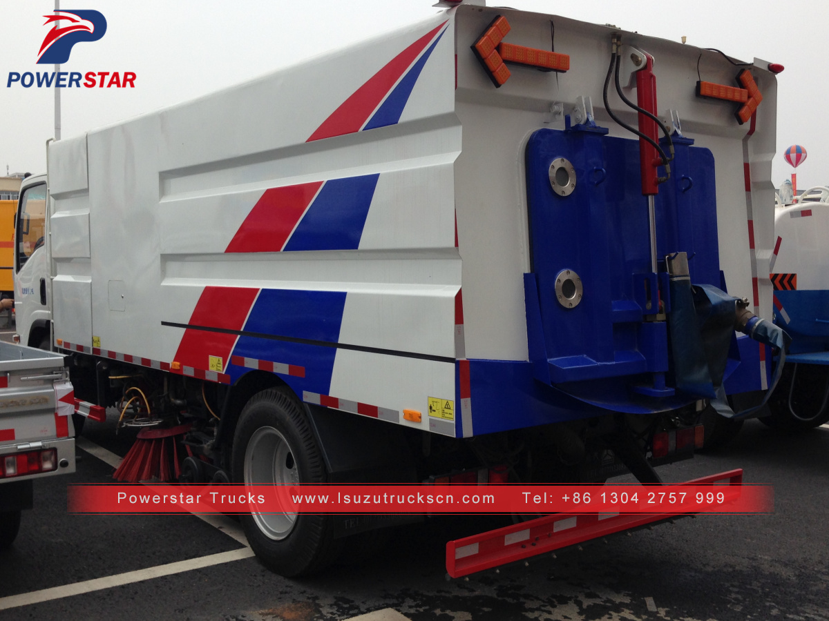 Combodia Isuzu brand Street Sweeper and Washer suppliers