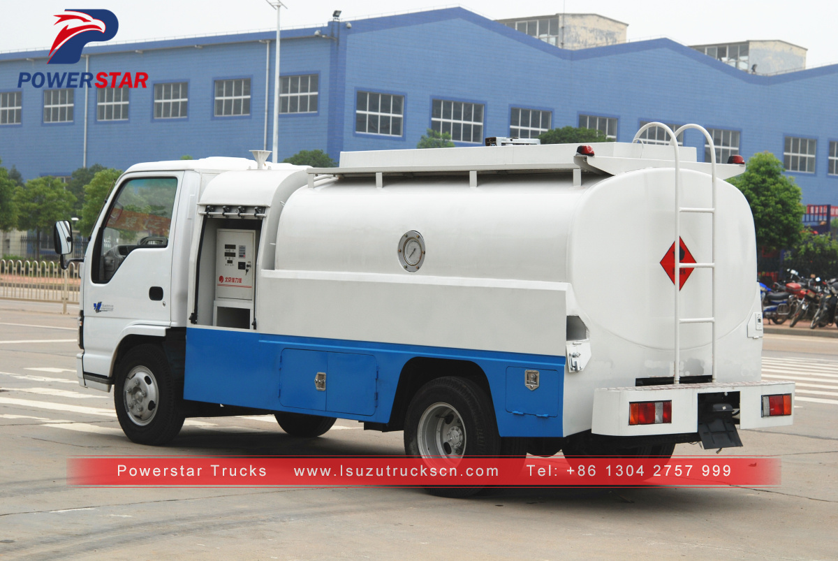 Philippines Custom Made Isuzu Oil Fuel Tank Truck for sale