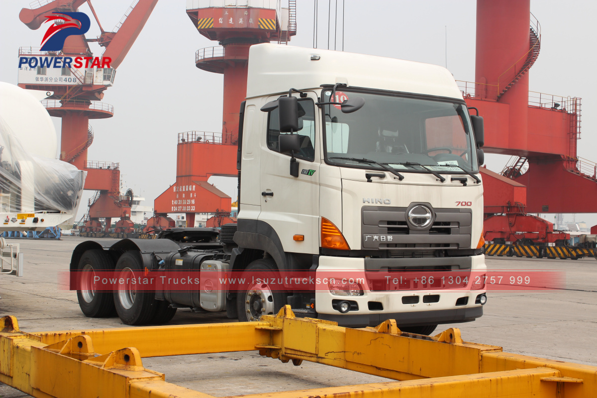 Powerstar GAC HINO PRIME MOVER TRACTOR WITH BULK CEMENT TANK TRAILER