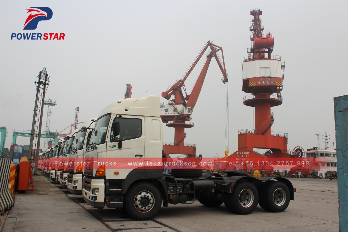 Powerstar GAC HINO PRIME MOVER TRACTOR WITH BULK CEMENT TANK TRAILER