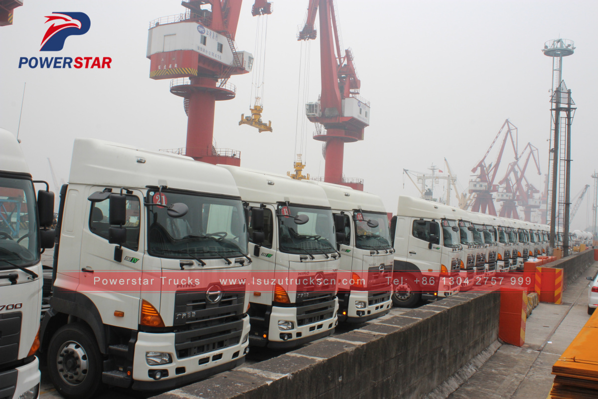 Powerstar GAC HINO PRIME MOVER TRACTOR WITH BULK CEMENT TANK TRAILER