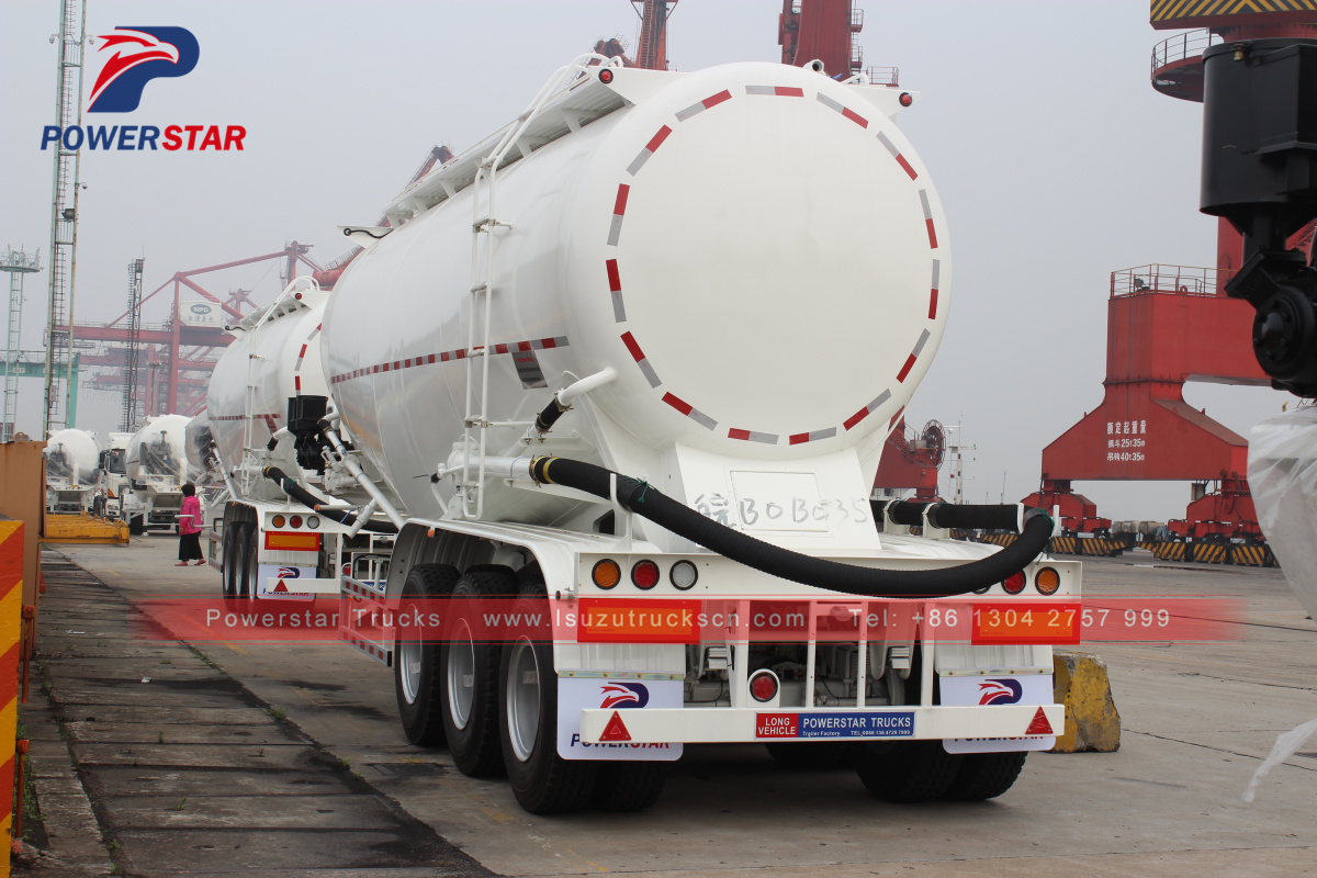 Powerstar GAC HINO PRIME MOVER TRACTOR WITH BULK CEMENT TANK TRAILER