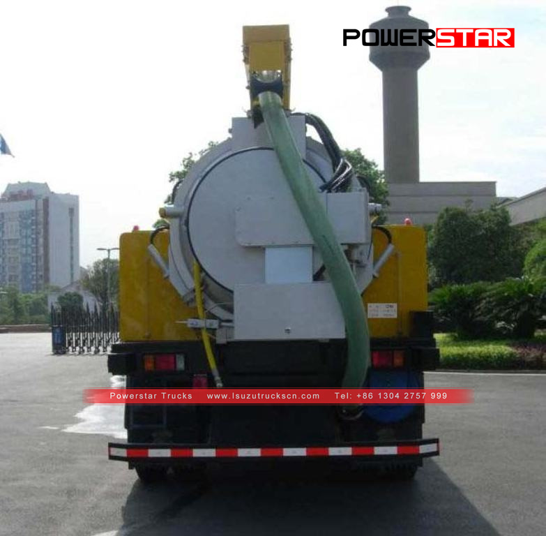 Philippines Isuzu FVR FTR High Pressure Cleaning Truck for sale