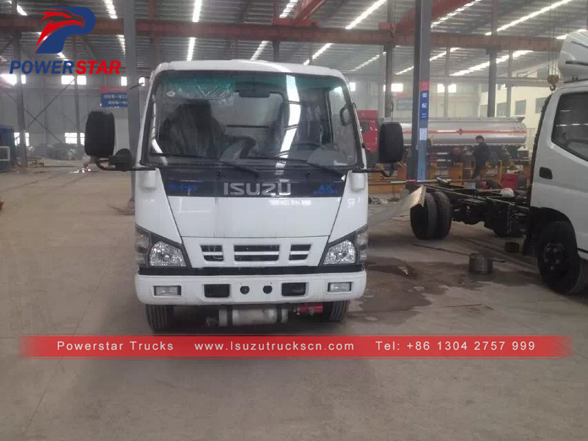 Mongolia custom Made Isuzu Oil Fuel Tank Truck for sale