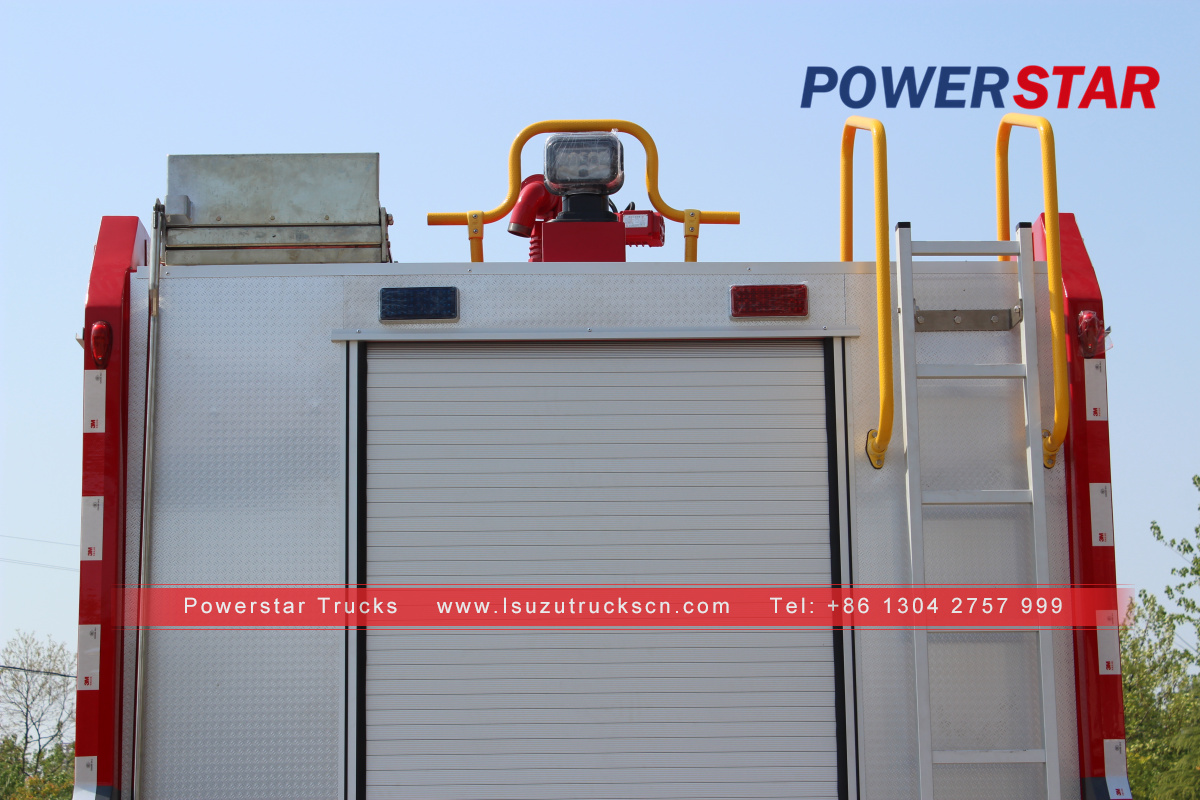 China 6x4 10000L-15000L Beiben water foam tank fire fighting truck exported to Uganda