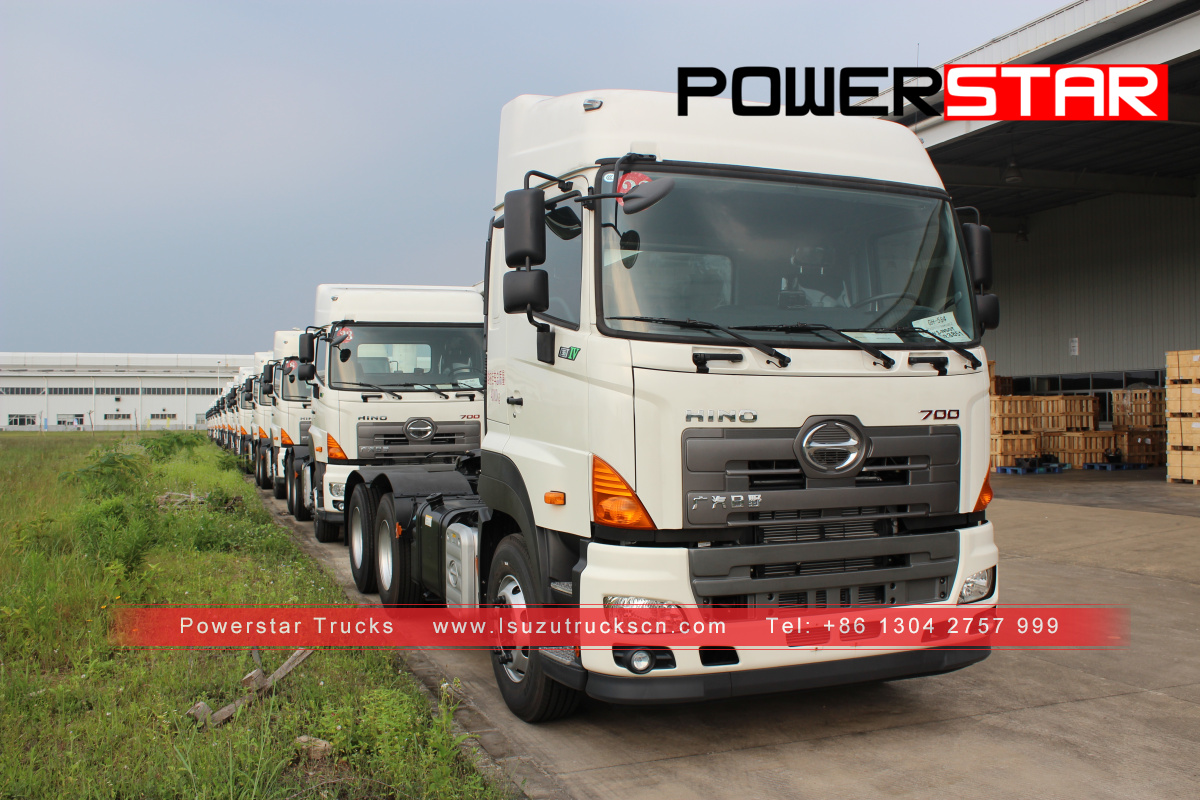 Philippines - 22Units of 10-Wheeler GAC Hino700 Prime Mover Tractor Truck