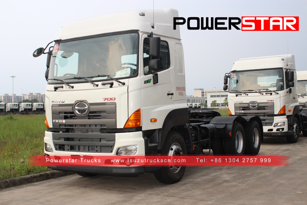 Philippines - 22Units of 10-Wheeler GAC Hino700 Prime Mover Tractor Truck