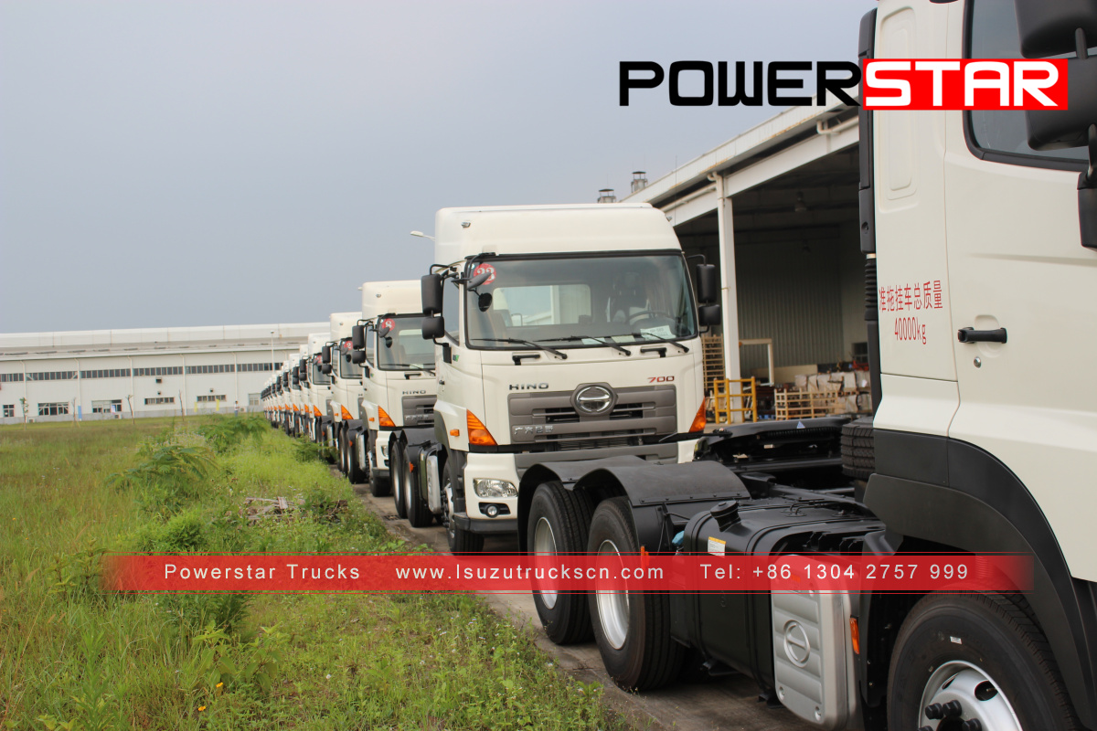 Philippines - 22Units of 10-Wheeler GAC Hino700 Prime Mover Tractor Truck