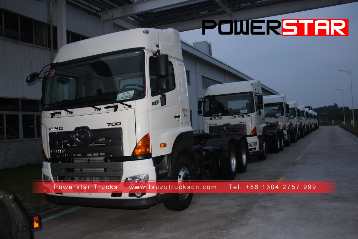 Philippines - 22Units of 10-Wheeler GAC Hino700 Prime Mover Tractor Truck