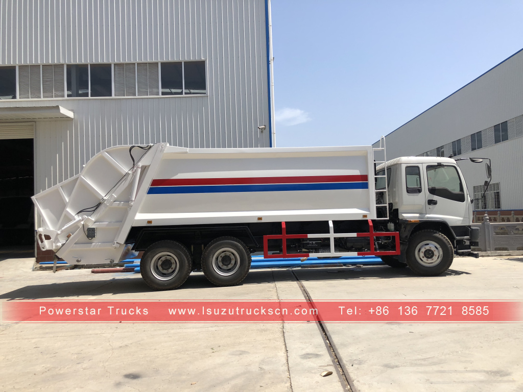 20cbm FVZ Environment garbage compactor truck Isuzu