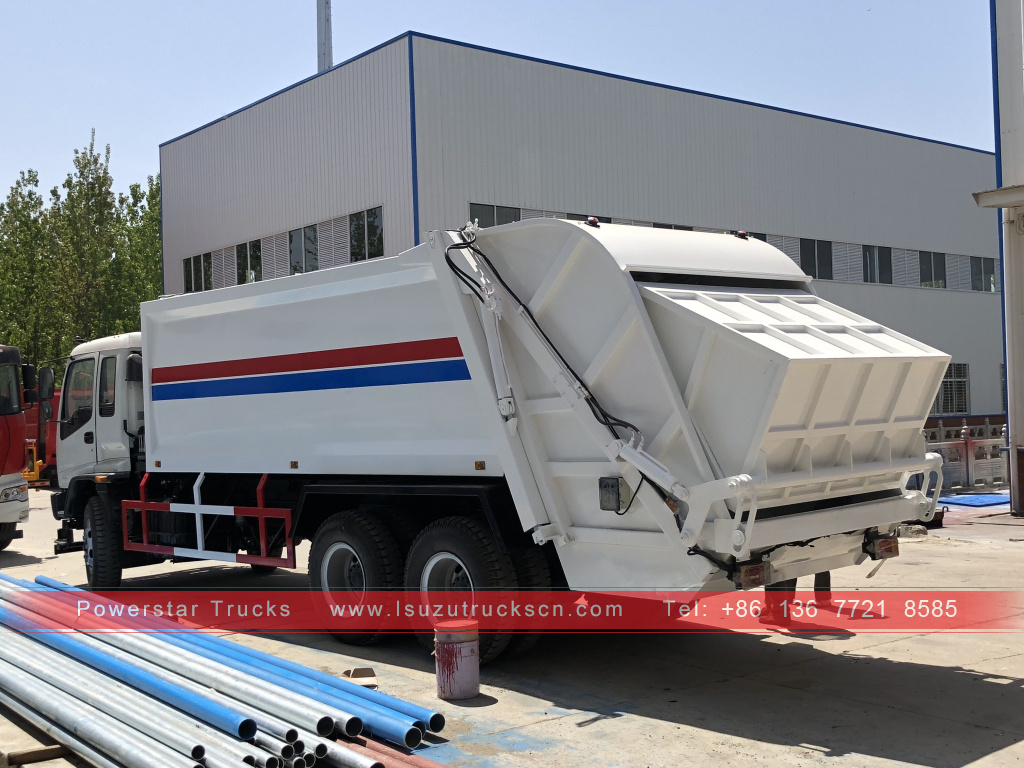 20cbm FVZ Environment garbage compactor truck Isuzu