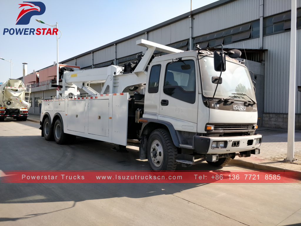 Philippines Road Wrecker Truck Recovery Truck Towing Truck FVZ Isuzu for sale