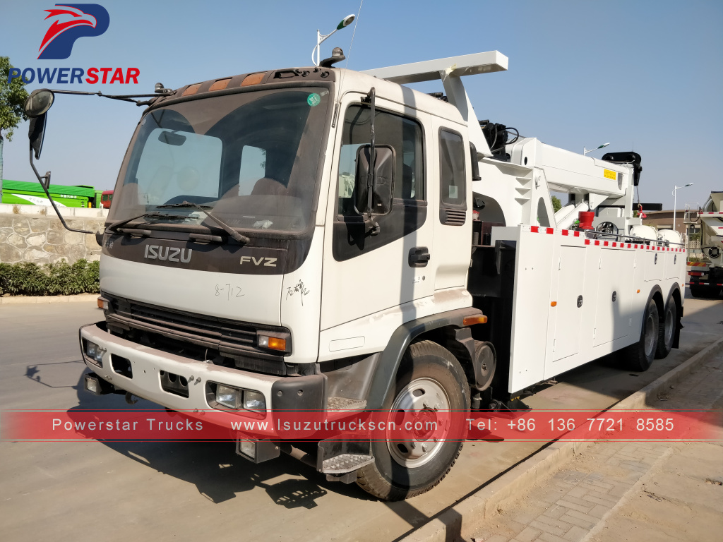 Philippines Road Wrecker Truck Recovery Truck Towing Truck FVZ Isuzu for sale