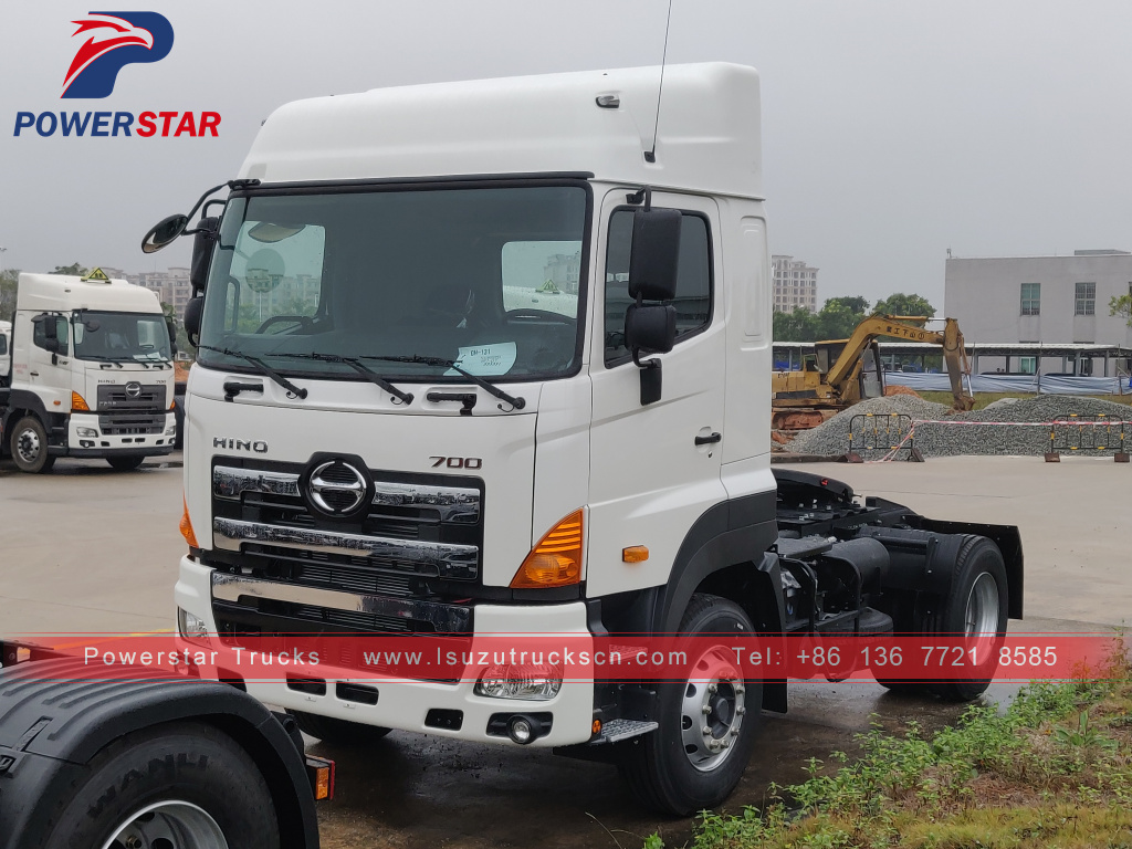 4x2 Japan HINO700 tractor head prime mover tractor truck for sale