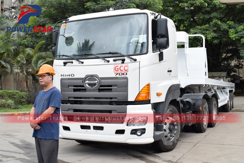  Japan Prime Mover HINO700 Heavy Tractor Trucks export Case Philippines 