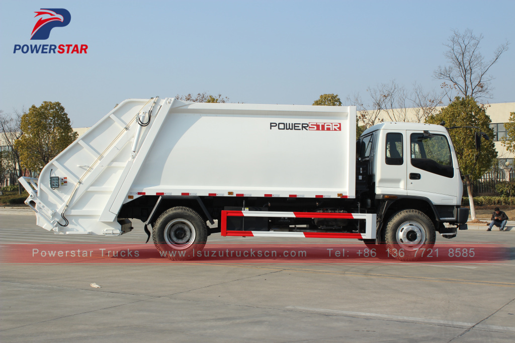 philippines FVR Isuzu Garbage Truck Waste management Garbage Compactor Truck