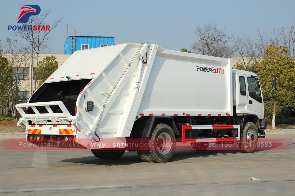 philippines FVR Isuzu Garbage Truck Waste management Garbage Compactor Truck