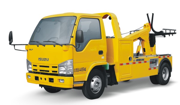 Japan Rollback wrecker ISUZU breakdown truck for sale