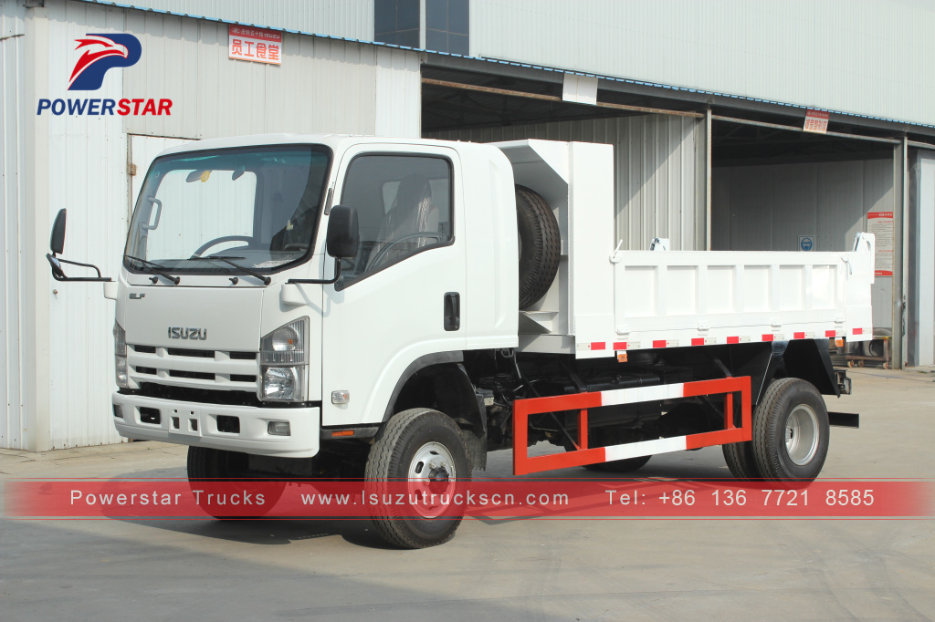 Philippines Brand new ISUZU 4x4 wheeler mini dumpers dump truck for sale