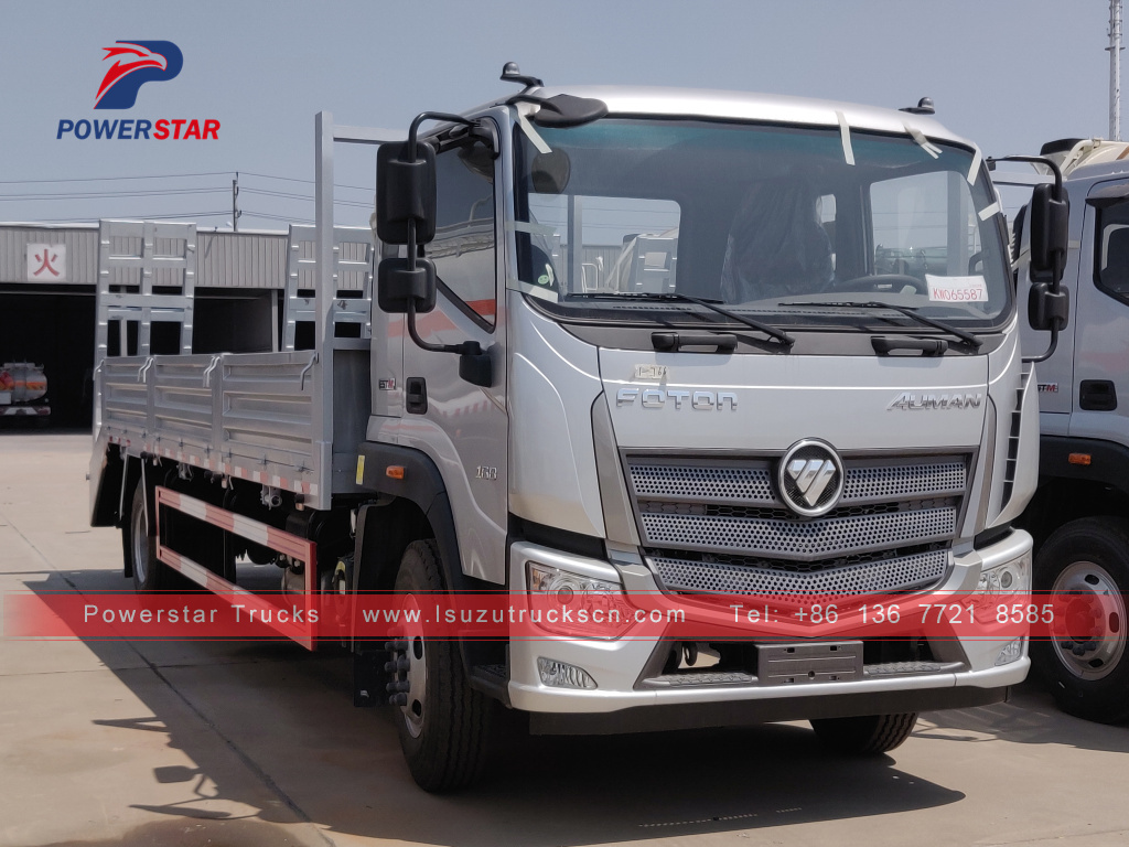 Ethiopia flatbed wrecker tow truck wrecker winch FOTON wrecker for sale