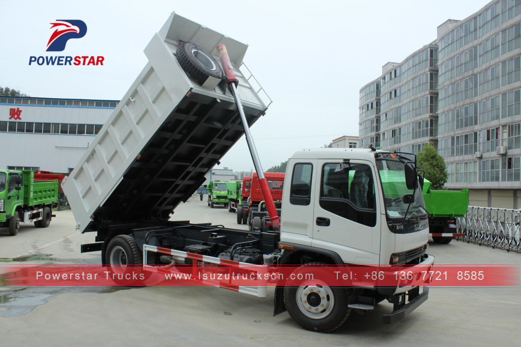 Philippines ISUZU FVR 4X2 300hp 6 wheel dump trucks tipper truck for sale