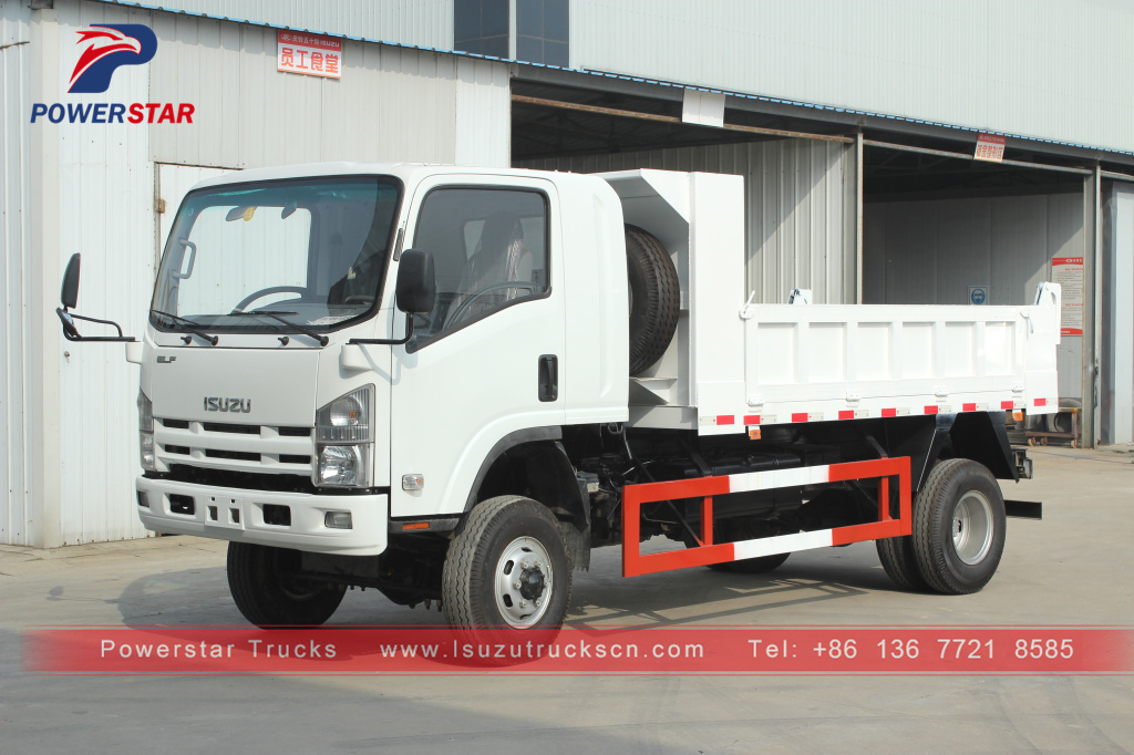 ISUZU Brand new NPR/ELF/700P 4x4 all wheeler drive dump tipper trucks