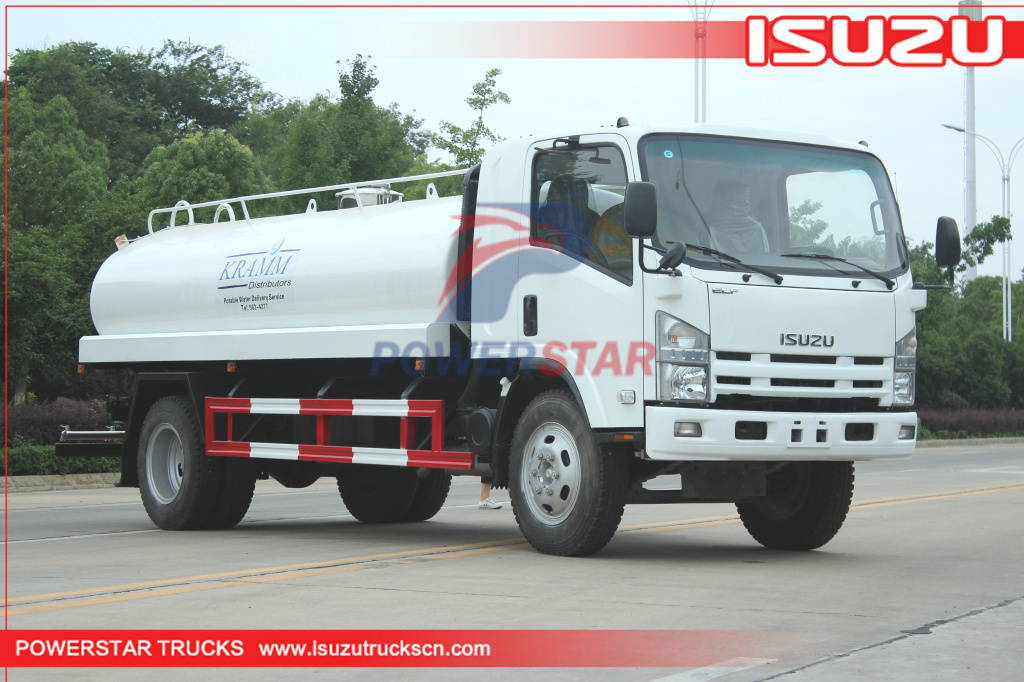 antigua Isuzu Water Tanker Stainless Steel Potable Water Truck For Sale