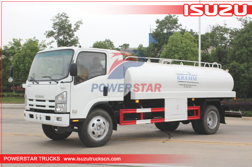 antigua Isuzu Water Tanker Stainless Steel Potable Water Truck For Sale