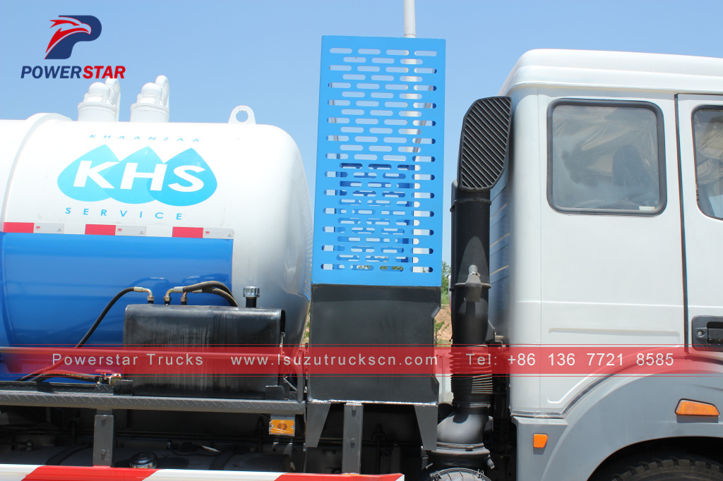 Monglia Beiben 10,000L Vacuum Sewage suction truck for sale