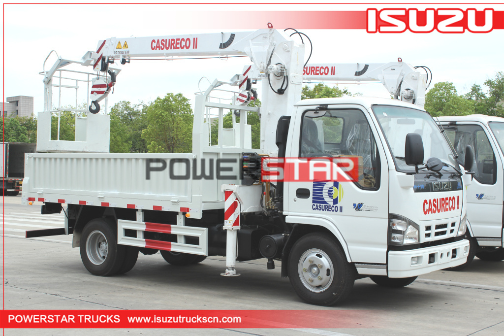 Japan ISUZU Manlifter truck basket crane vehicle for sale