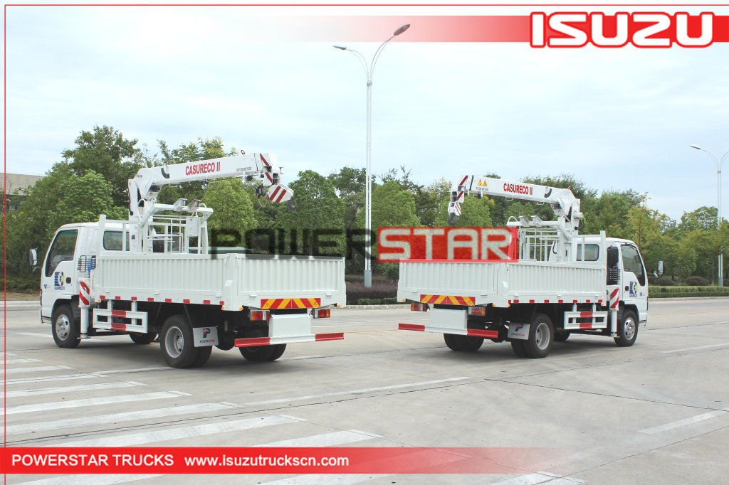 Japan ISUZU Manlifter truck basket crane vehicle for sale