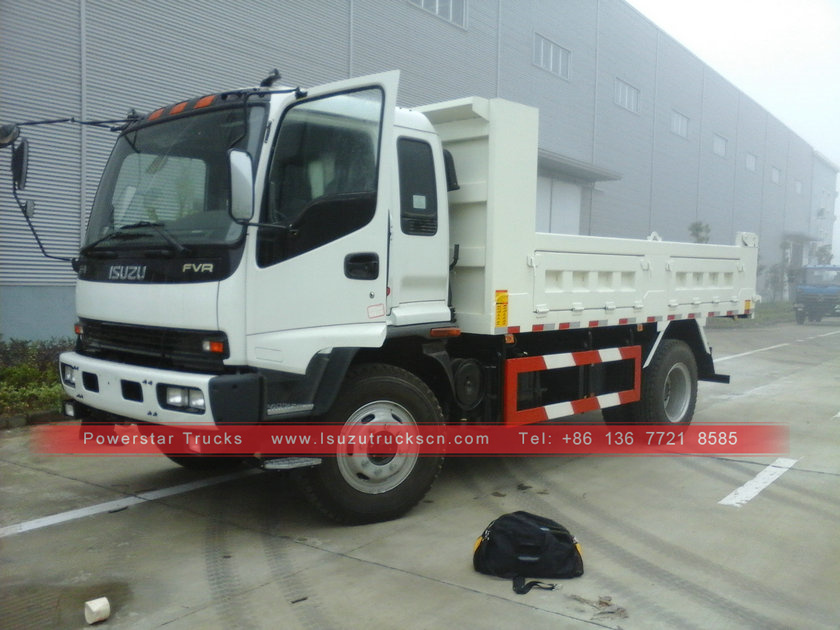 Ghana Isuzu Hydraulic Cylinder rear Dump Truck /Tipper Trucks For Sale