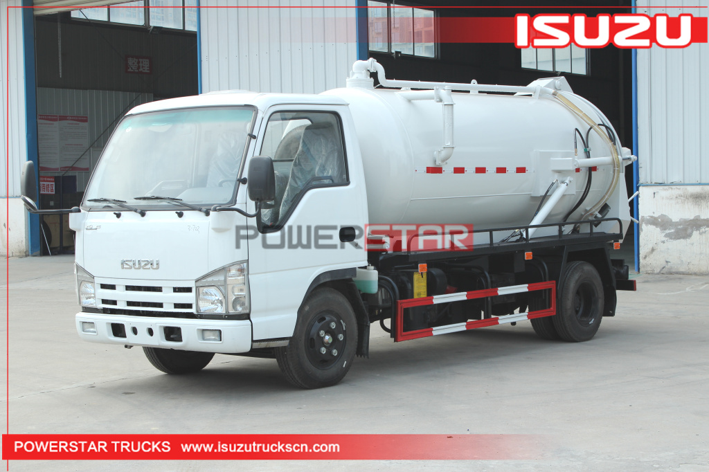 Isuzu water spray bowser tanker sprinkler tank truck for sale in Myanmar