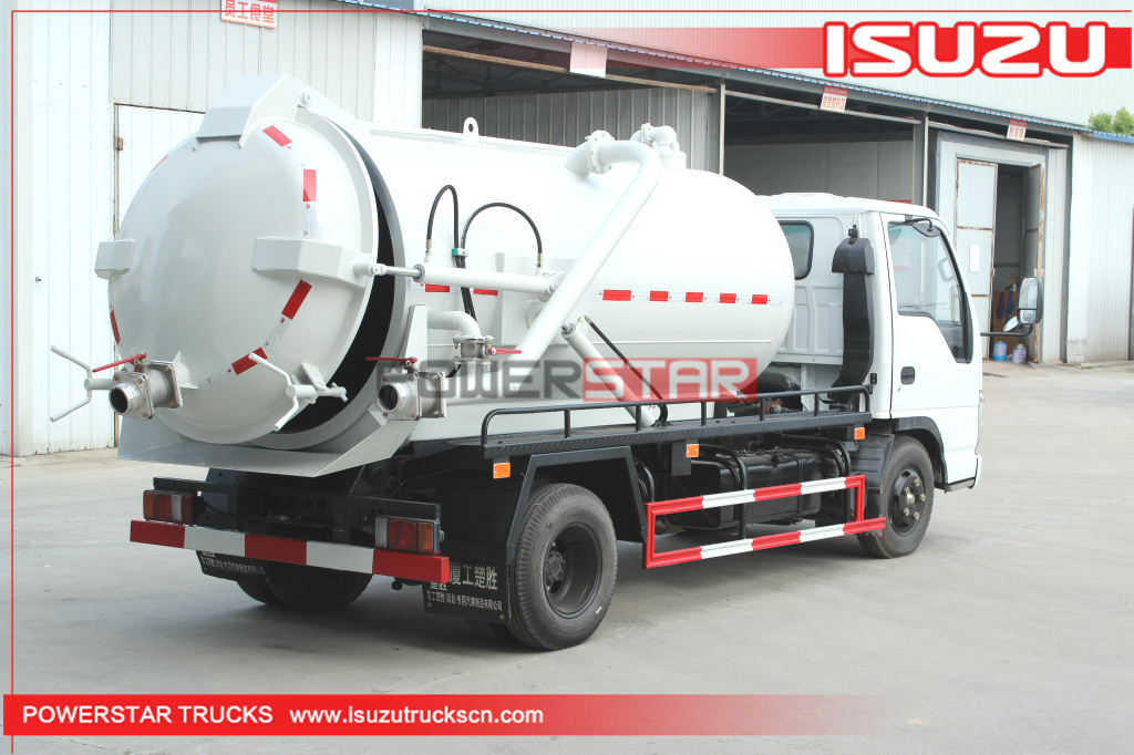 Isuzu water spray bowser tanker sprinkler tank truck for sale in Myanmar