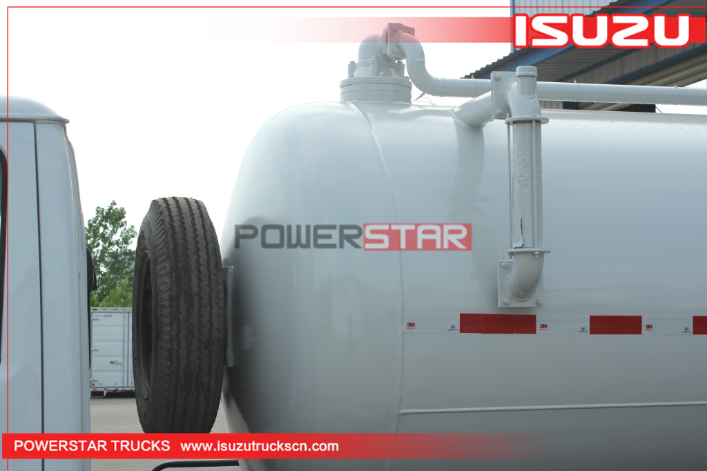 Isuzu water spray bowser tanker sprinkler tank truck for sale in Myanmar