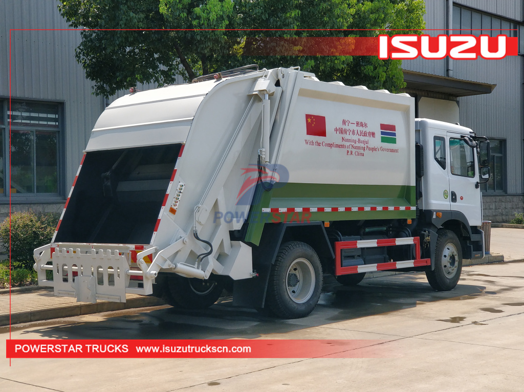 ISUZU GIGA Refuse Trucks Compactor 12CBM for sale