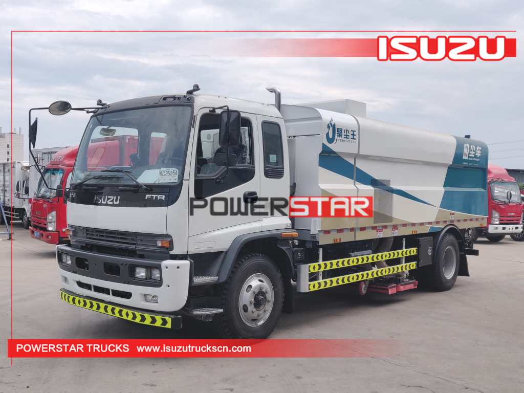 10cbm Isuzu FTR Vacuum Road Sweeper for sale