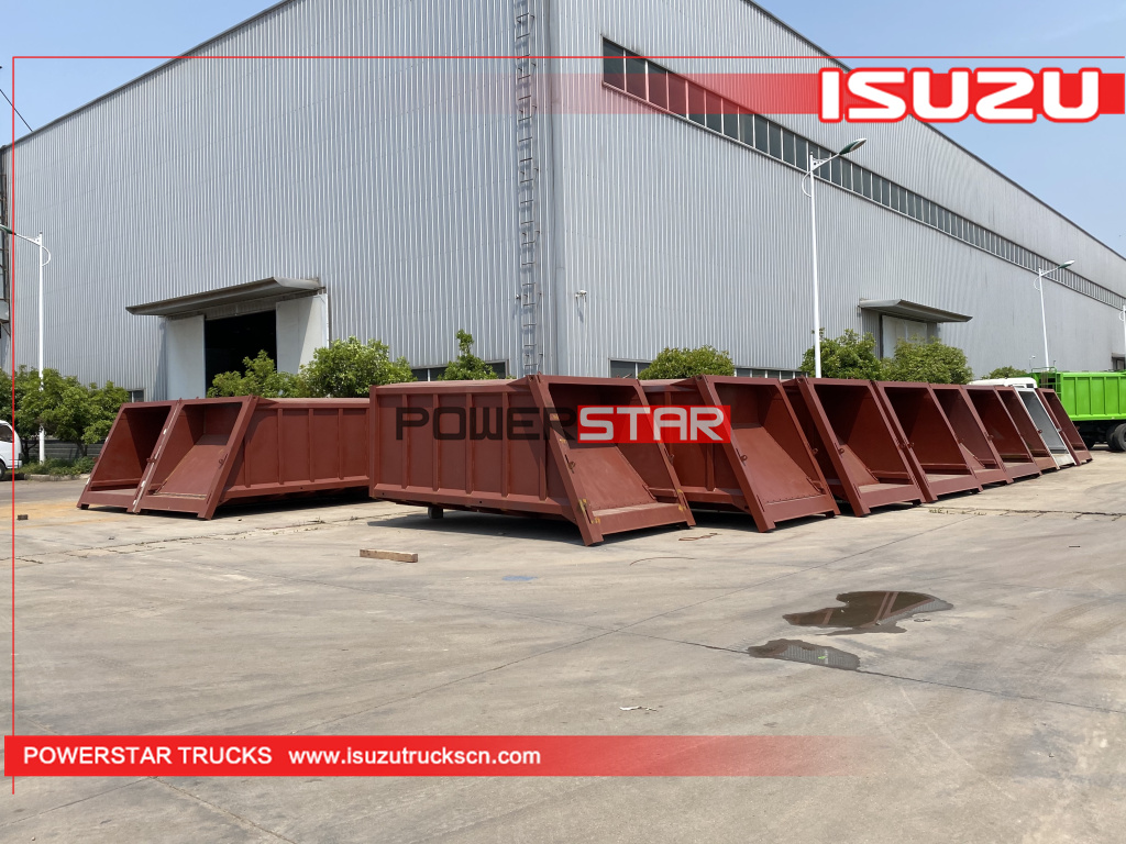 Hydraulic super structure for Hydraulic pressed garbage truck