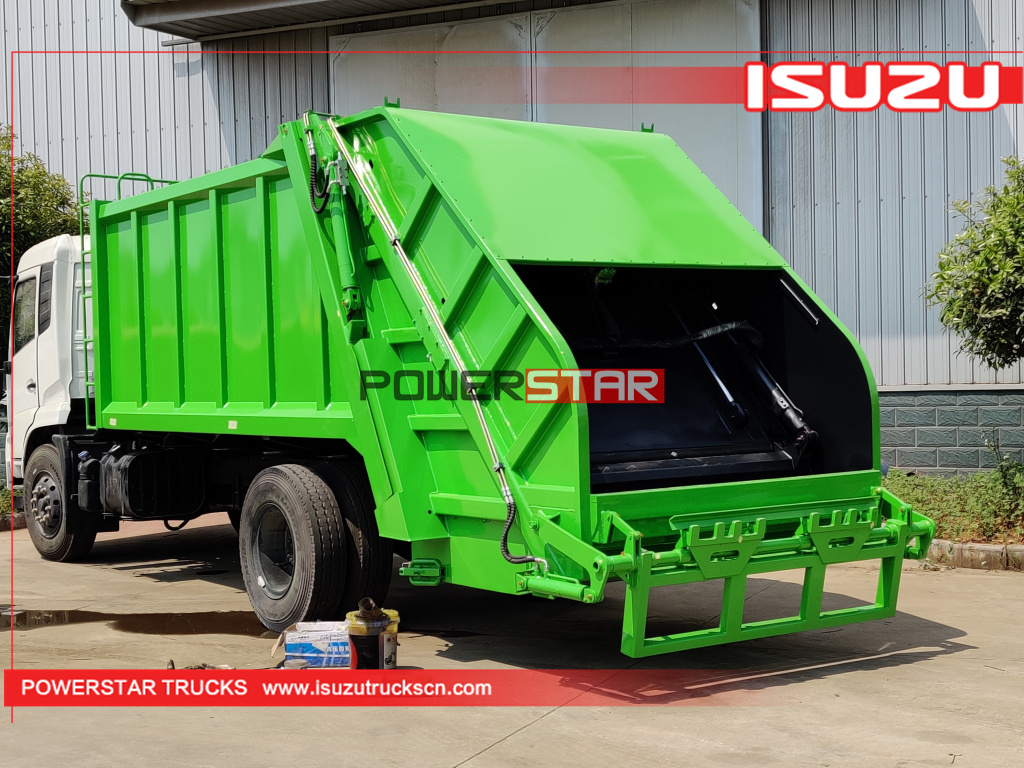 Hydraulic super structure for Hydraulic pressed garbage truck