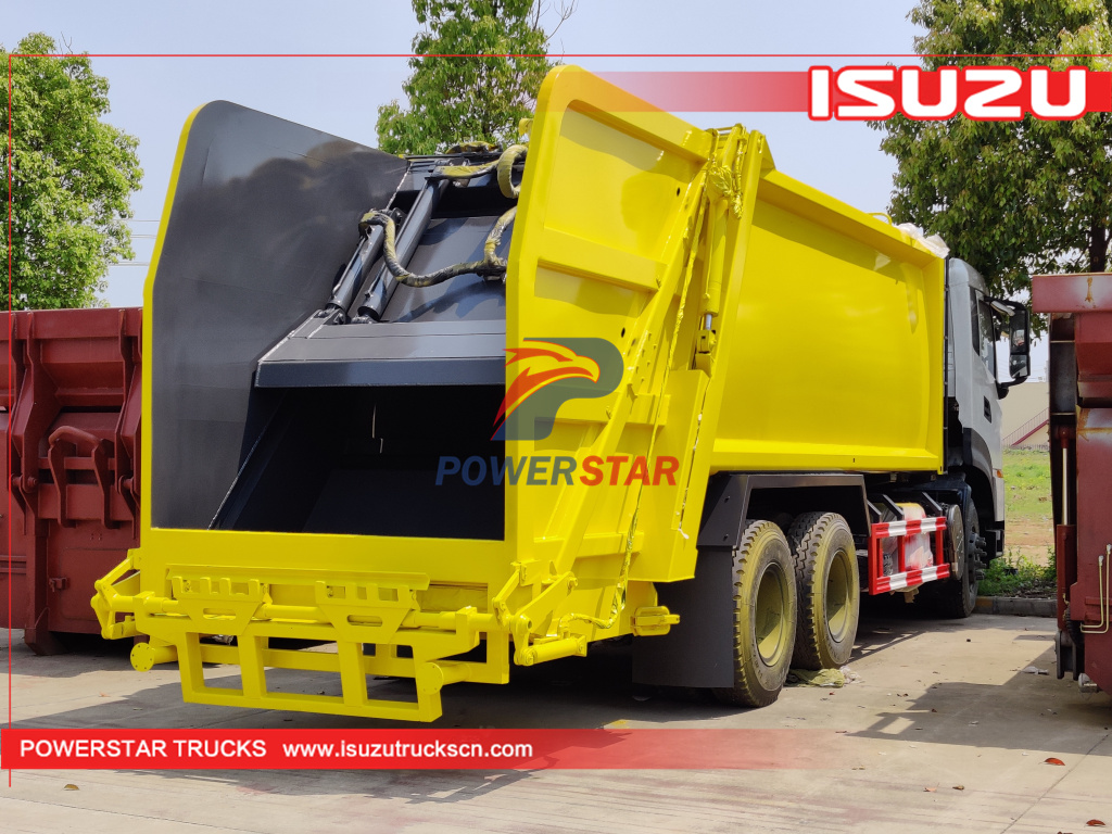 16cbm 18cbm Rear Loader Refuse Truck Body parts for sale 