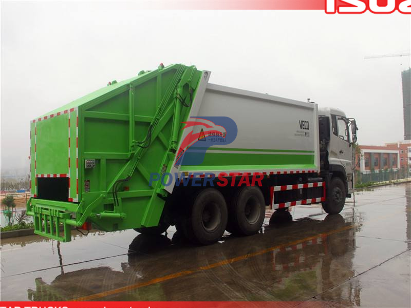 16cbm 18cbm Rear Loader Refuse Truck Body parts for sale 