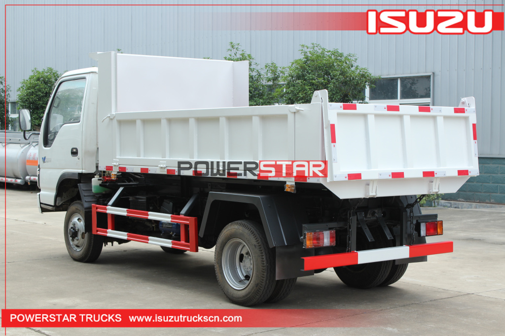 Philippines ISUZU Off road 4X4 3ton mini dump truck tipper truck